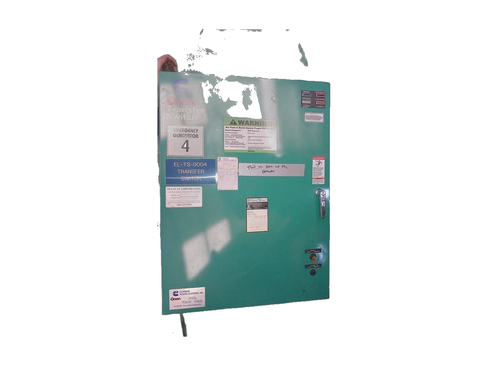 Good Used Onan OT150 150 Amp Transfer Switch