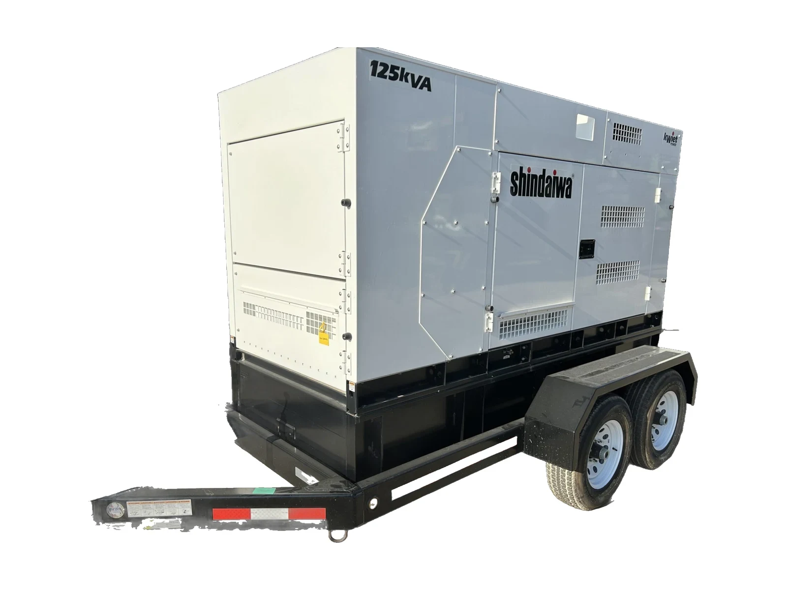 New Isuzu 4HK1-848407 100KW Tier 4 Diesel Generator Set