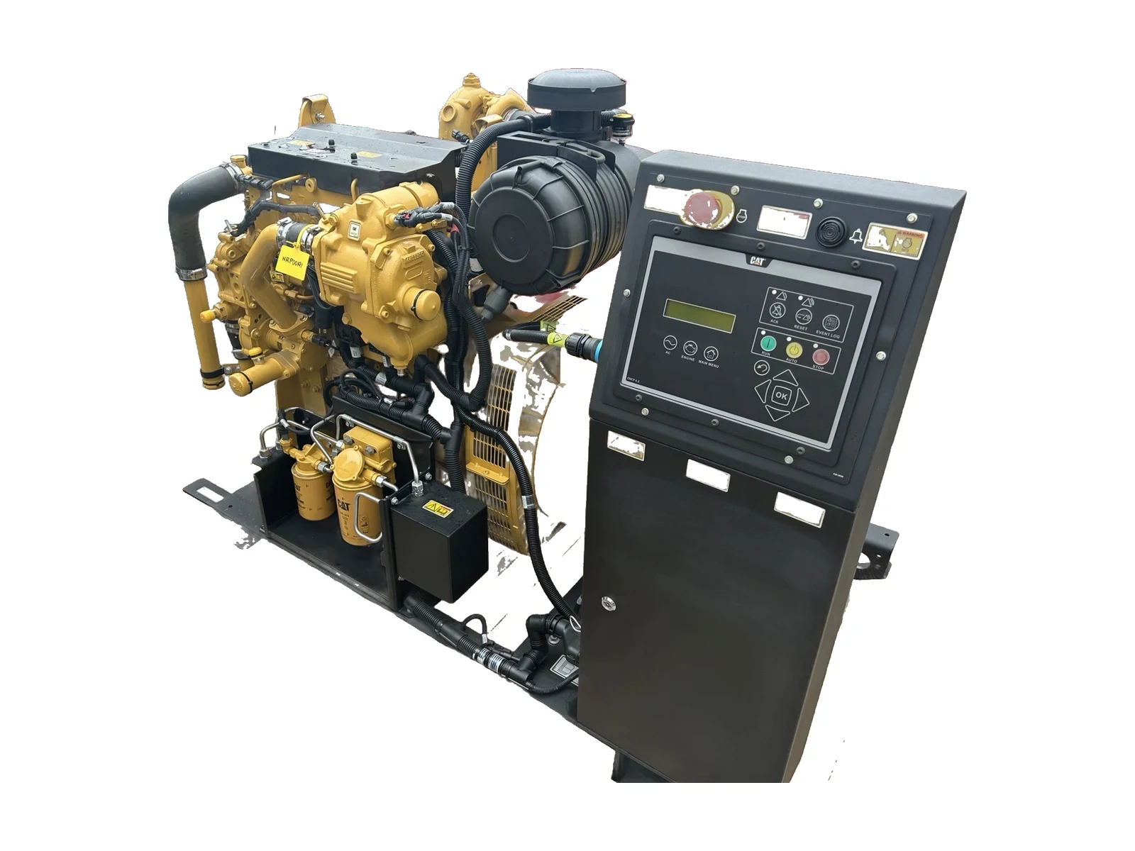 New Surplus Caterpillar C4.4 ACERT 65KW Tier 3 Diesel Generator Set