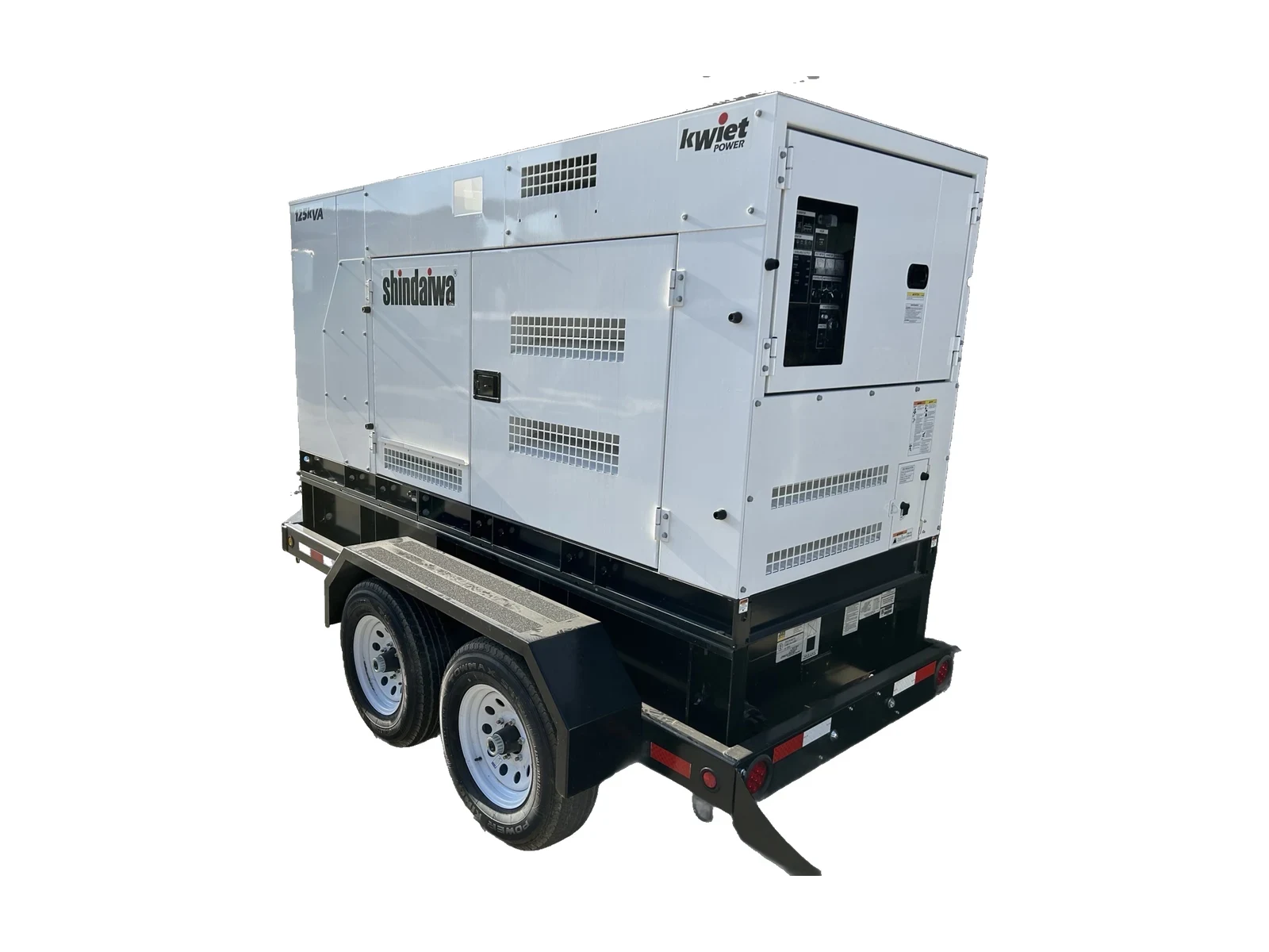 New Isuzu 4HK1-848407 100KW Tier 4 Diesel Generator Set