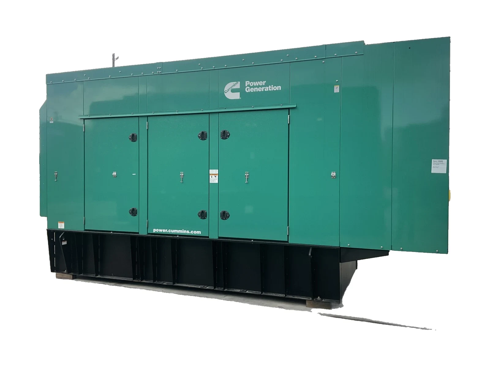 New Cummins QSX15-G9 500KW Tier 2 Diesel Generator Set