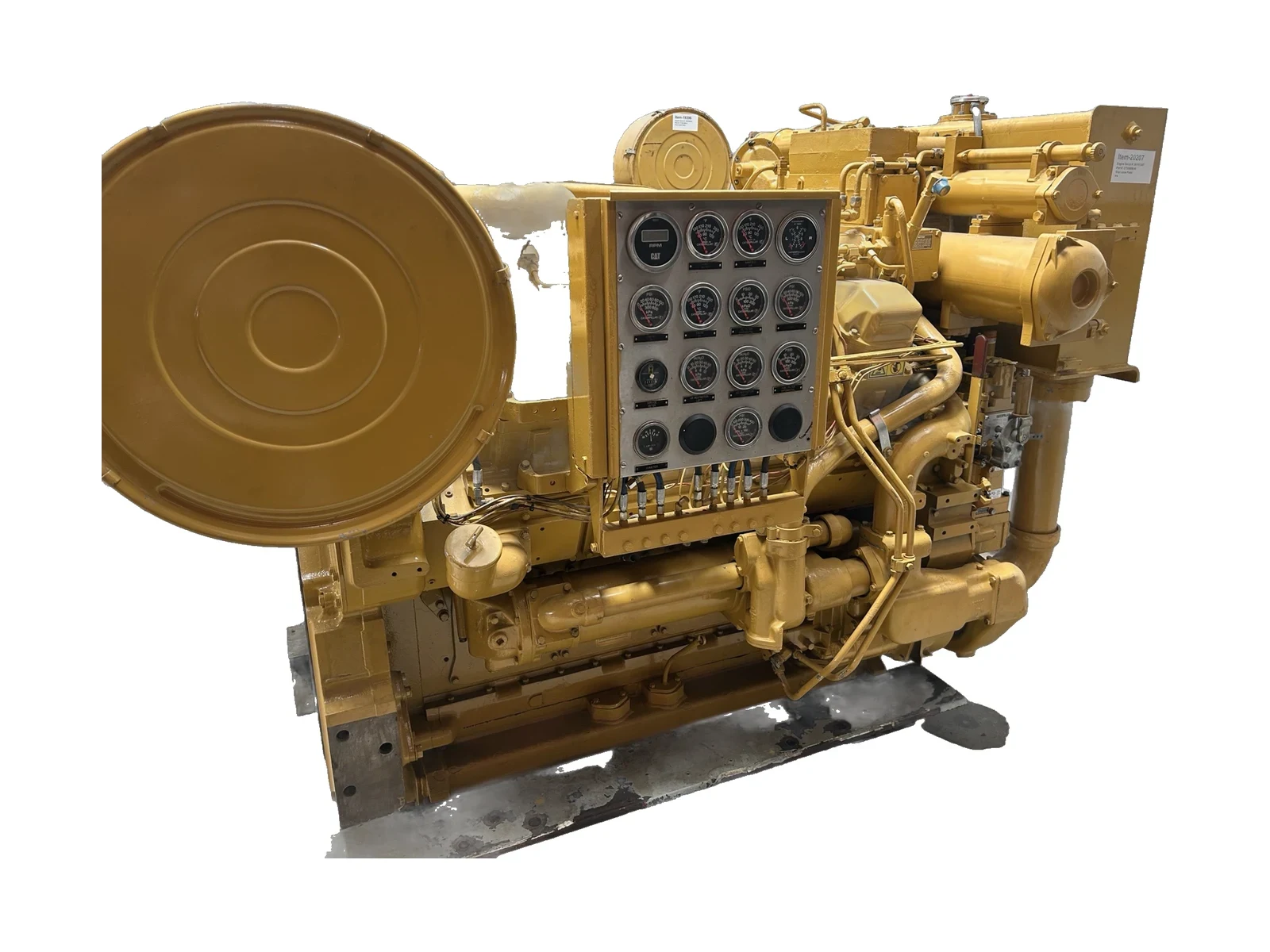 Rebuilt Caterpillar 3508DITA 1120HP Diesel Marine Engine